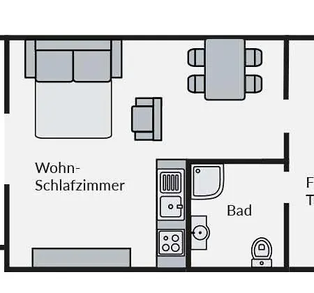 Inselparadies Leuchtturm Lägenhet Baabe